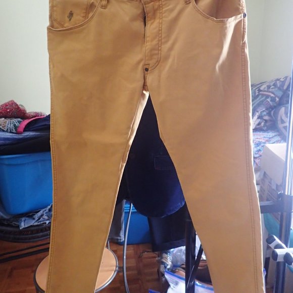 MArlboro- mustard chino & Scotch and Soda- Khaki brown - Picture 2 of 6